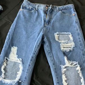 PrettyLittleThing Straight Leg Jeans